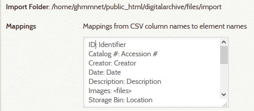 importing files