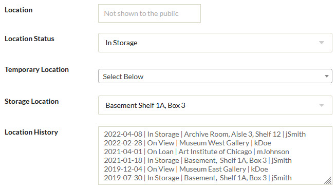 AvantLocation configuration page