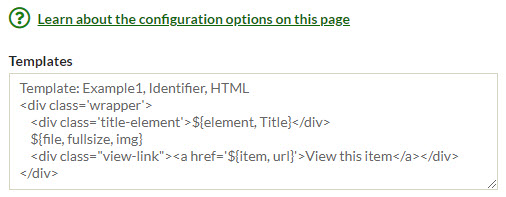 configuration