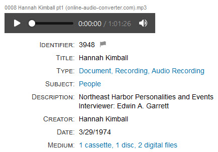 audio player