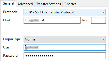 Administrator FTP access