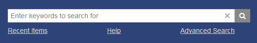 Quick Search Box